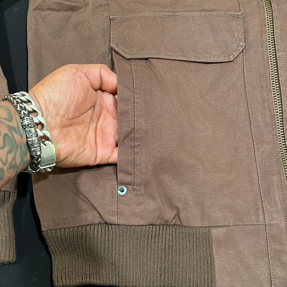 Electric Evolution Bomber Jacket (Canvas Style) M… - image 3